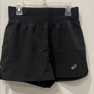 Asics Women's Black Running Shorts